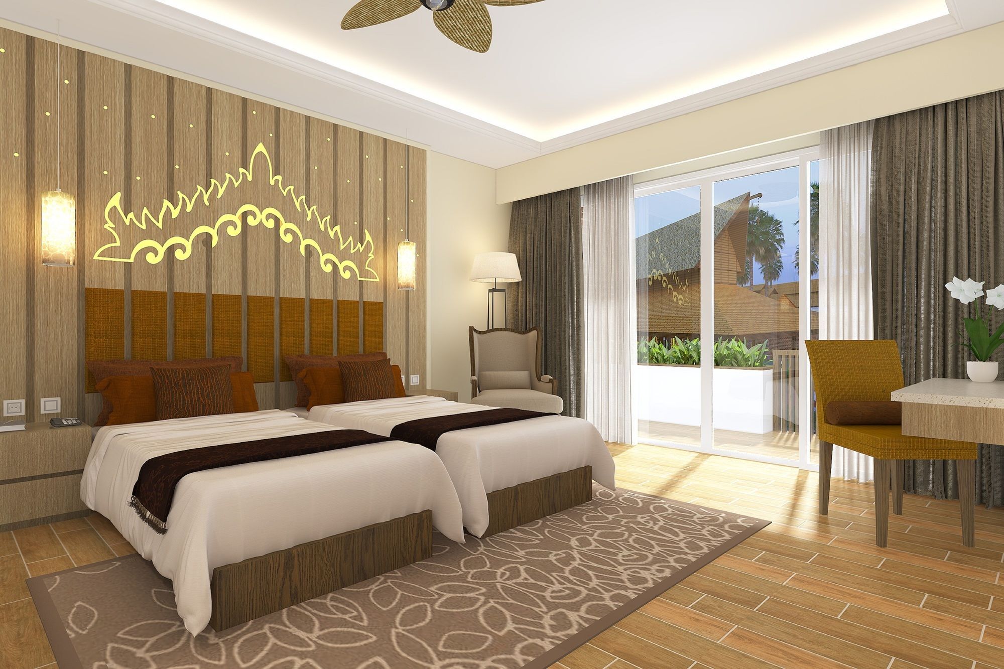 Amata Garden Resort Bagan Luaran gambar